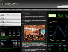 Tablet Screenshot of e-bursa.com